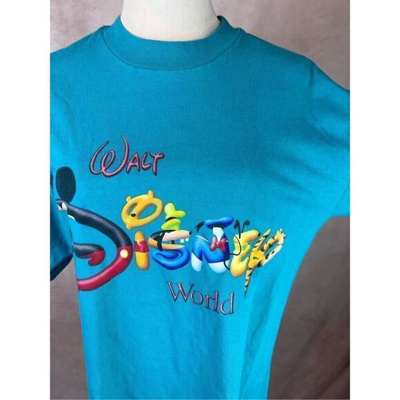 Vintage 1990s Walt Disney World T Shirt Mickey Mouse - Picture 3 of 9